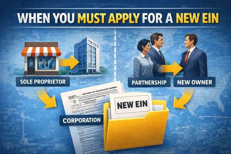 When You Must Apply for a New EIN
