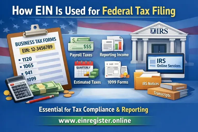 How EIN Is Used for Federal Tax Filing